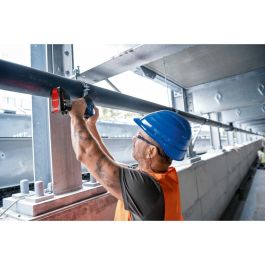 Bosch Professional BOS4059952587745 GDX 18V Atornillador de Impacto con Baterías 4.0Ah, Cargador y L-Boxx