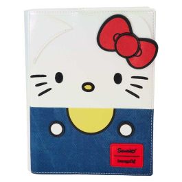 Loungefly Cuaderno Hello Kitty 50th Anniversary de Cuero Vegano - Diario 16,25x21,87cm