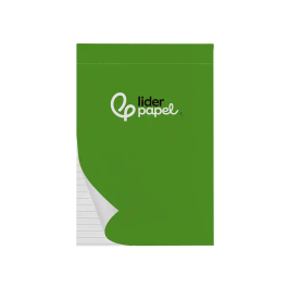 Liderpapel Bloc de notas horizontal A5 80 hojas 60 g/m² perforado