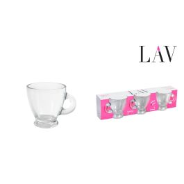 Lav Set 3 Tazas C/Asa 95cc Espresso Colección Roma Medidas 7.4x6.2x6.5cm (24 Cajas) Precio: 53.8899999. SKU: B1C3P9GHX7