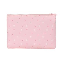 Estuche Escolar Safta Bunny Conejo Rosa 23 x 16 x 3 cm