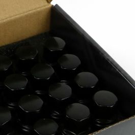 Set Tuercas OMP 33 mm Negro M12 x 1,50 Set Tuercas OMP 33 mm Negro M12 x 1,50