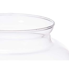 Jarrón Giftdecor abombado boca abierta 24x32x24 cm vidrio transparente Jarrón Giftdecor abombado boca abierta 24x32x24 cm vidrio transparente