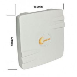 ALLNET ANT-24-1T1R-PATCH-185 Antena Direccional Dual 9dBi 2.4-2.5GHz N-Type para Exterior