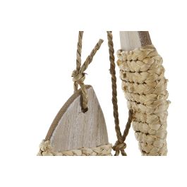 Decoracion Colgante Mediterraneo DKD Home Decor Natural 2 x 50 x 13 cm (6 Unidades)