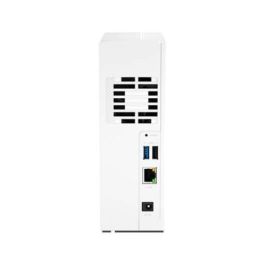 Qnap TS-133 NAS para Nube Privada y Centro Multimedia, 1 Bahía (3.5"/2.5"), 2GB RAM, Procesador Quad-Core 1.8GHz, IA