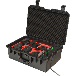 Algamlight Case y Cargador EVENTPAR44-QUAD-IP para 6 Proyectores Event Par 44 Quad IP con Filtros Magnéticos