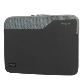 Targus Funda EcoSmart para portátil de 35,6 cm (14") en Carbón Vegetal, Neopreno, Resistente a Rayones, Certificado GRS