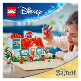 LEGO 43268 Casa de playa de Disney Lilo & Stitch para niños y fans