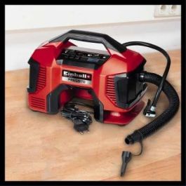 Einhell 4020460 Hybrid-Kompressor, 21 l/min, 11 bar, 90 W, 2,11 kg, Negro/Rojo