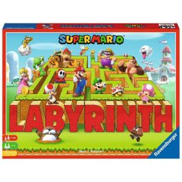 Ravensburger Juego de Mesa Labyrinth Super Mario - Encuentra a tus Personajes Favoritos