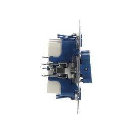 BUSCH-JAEGER Wipptaster Doppeltaster 2 Schließer BJ 2020US-205 - Interruptor Basculante Doble