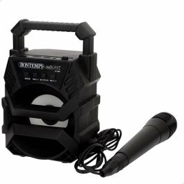 Mini altavoz karaoke con micro con luces , sonidos y cargador usb incluido. 15x10x18 cm. Precio: 10.50000006. SKU: B1GY46DGQ4