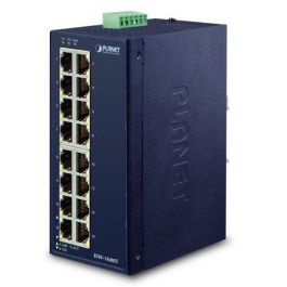 Planet ISW-1600T Switch industrial 16 puertos Fast Ethernet 10/100TX L2, Carcasa IP30, -40 a 75°C, Montaje Carril DIN/Pared Precio: 213.7899995. SKU: B1KA59FSE2