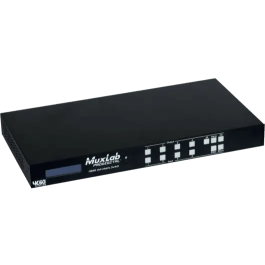 MUXLAB Matriz HDMI 4X4 4K/60 1U Rack Con Puertos RS232, IR, LAN Precio: 1157.815725. SKU: B1JKCF6VXV