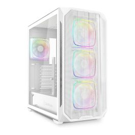 SHARKOON AK5M RGB Midi Tower Blanco con Cristal Templado y Malla Frontal para un Flujo de Aire Óptimo Precio: 111.4999996. SKU: B129C7PVDD