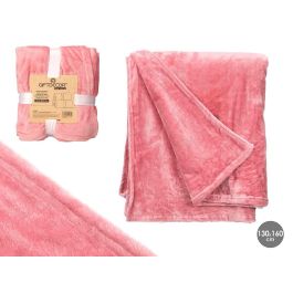 Manta Sedalina Rosa 130X160Cm Giftdecor (8 Unidades) Precio: 43.99000012. SKU: B17VZLPLFX