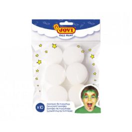 Jovi Bolsa Colgable 17903BR para Maquillaje con 3 Pinceles (Plano, Fino, Redondo)