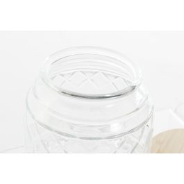 Bote Basicos DKD Home Decor Transparente Natural 13.6 x 15 x 13.6 cm (12 Unidades) Bote Basicos DKD Home Decor Transparente Natural 13.6 x 15 x 13.6 cm (12 Unidades)