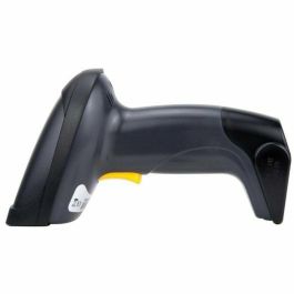 Equip Lector Código Barras Inalámbrico 1D - Escáner Portátil Alta Velocidad 200 lect/s, Alcance 200m, IP54, Negro