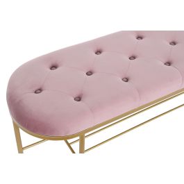 DKD Home Decor Descalzadora Rosa Dorado 35 x 40 x 100 cm