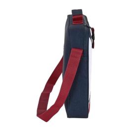 Cartera Escolar F.C. Barcelona Corporativa Azul Granate (38 x 28 x 6 cm)
