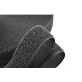 Lanview Rollo de Velcro 25 m, 20 mm - Cinta Adhesiva de Gancho y Bucle para Gestión de Cables