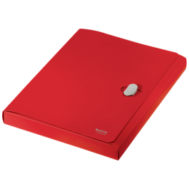 Leitz Carpeta Polipropileno Proyectos 38mm Cierre Broche Giratorio A4 Recycle Rojo 46230025