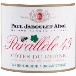 Maison Paul Jaboulet Ainé 2019 Côtes du Rhône - Vino blanco del Valle del Ródano - Ecológico