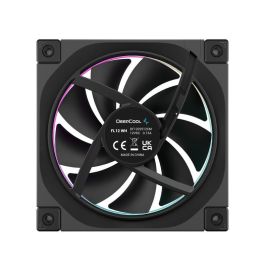 Deepcool FL12 ARGB - Ventilador para PC 120 mm Negro con Iluminación ARGB, Control PWM, Rodamiento FDB, 9 Aspas, 500-2150 RPM, 55 CFM, 32 dB