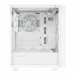 Coolbox GA300 Grid Line Caja PC Gaming Torre ATX ARGB Cristal Templado USB-C Ventiladores Infinity-12
