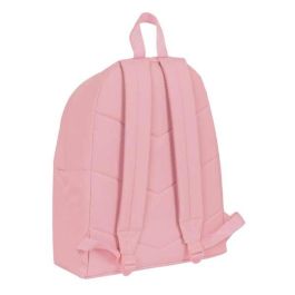 Safta Mochila Basic Rosa 33x42x15cm