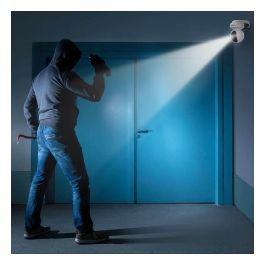 Reolink E540 Cámara de Seguridad IP 5MP 3x Zoom Óptico Wi-Fi y Ethernet Interior/Exterior PTZ Google Assistant 12m Visión Nocturna IP65