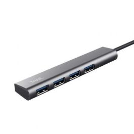 Hub USB Tipo-C Trust Halyx/ 4xUSB Hub USB Tipo-C Trust Halyx/ 4xUSB