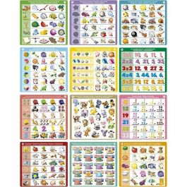 Educa EDU8412668203938 Juego Educativo Logic - 90 Preguntas, 12 Temas, Formato Libro - A partir de 3 años