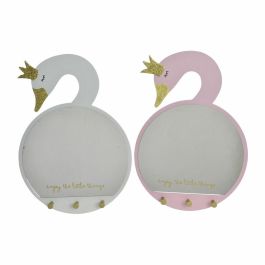 Espejo de pared DKD Home Decor Blanco Rosa claro Infantil 43 x 4 x 30 cm (2 Unidades) (2 Piezas) Espejo de pared DKD Home Decor Blanco Rosa claro Infantil 43 x 4 x 30 cm (2 Unidades) (2 Piezas) Precio: 25.4999998. SKU: S3021829