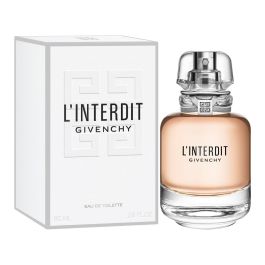 Givenchy L'INTERDIT Eau de Toilette Vaporizador para Mujer 80 ml, Inspirada en Audrey Hepburn, Fragancia Floral Amaderada