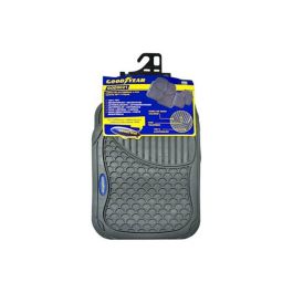 Goodyear GOD9021 Alfombra Goma Gris 4 Piezas para MB Clase E W211/S211 (2002-2009) Resistencia Alta Antideslizante Vainilla