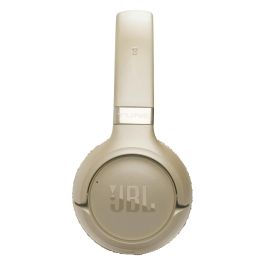 JBL Tune 680NC Auriculares Bluetooth Diadema con Cancelación Activa de Ruido (ANC) - Conectividad Inalámbrica y Alámbrica, 50h Autonomía, Plegables, Color Beige