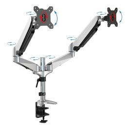 Digitus DA-90353 Soporte para 2 Monitores hasta 32" y 8kg por Pantalla