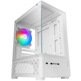 Mars Gaming MC-SE2/MCSE2W Minitorre Gaming Blanca, microATX/Mini-ITX, Cristal Templado, Doble Cámara, Ventilador FRGB 120mm Precio: 43.49999973. SKU: B19NACW7KE