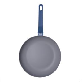 Quid Sartén Baltic Aluminio Estampado 28 cm Blanco Antiadherente 2 Capas Libre PFOA Apta Todas las Cocinas Lavavajillas