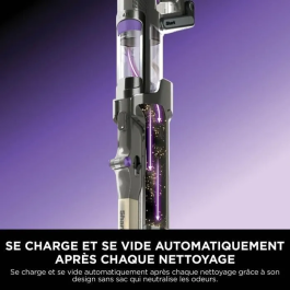Shark Aspiradora Escoba Sin Cable IP3251EUT Clean & Empty PowerDetect + Vaciado Automático, 70 Min Autonomía, Tecnología Dirt Detect y Edge Detect