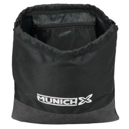 Bolsa Mochila con Cuerdas Munich Topo Negro 35 x 40 x 1 cm