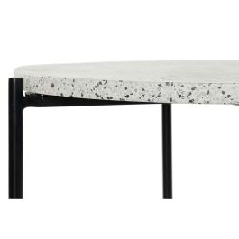 Mesa Centro Glam DKD Home Decor Negro Blanco 80 x 45 x 80 cm