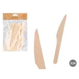 Set 24 Cuchillos Madera Kinvara 14X22CM (36 Unidades) Precio: 32.49999984. SKU: B12K4SBV6K