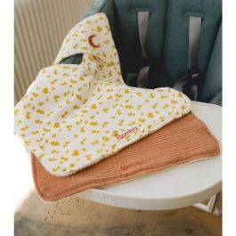 Domiva DOM1735260184497 Pack 2 Baberos Escote Americano Algodón Suave y Absorbente Savannah