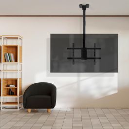 TOOQ SOPORTE TECHO PANTALLAS 43-86" NEGRO