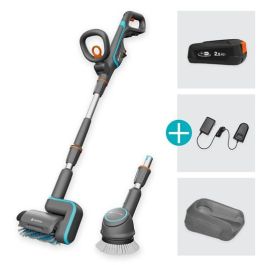 GARDENA 04 P4A Set AquaBrush Universal Akku-Multi-Reiniger 18V con Batería 2.5Ah