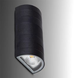 Lily MDW07-2-WW Aplique LED de Pared para Exterior e Interior 6W 432Lm 2700K Blanco Cálido IP54 Aluminio 40.000H Lily MDW07-2-WW Aplique LED de Pared para Exterior e Interior 6W 432Lm 2700K Blanco Cálido IP54 Aluminio 40.000H